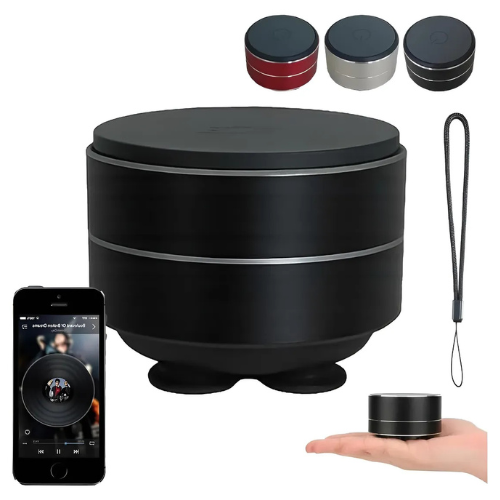 Mini Altavoz Portátil con Ventosa